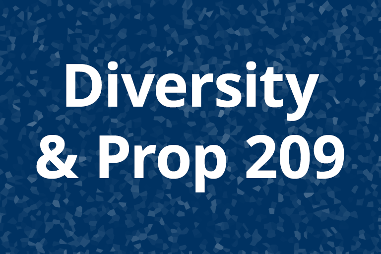 Diversity and Prop 209