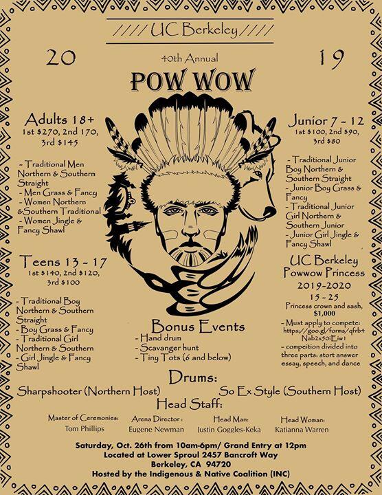UC Berkeley Pow Wow Centers for Educational Justice & Community