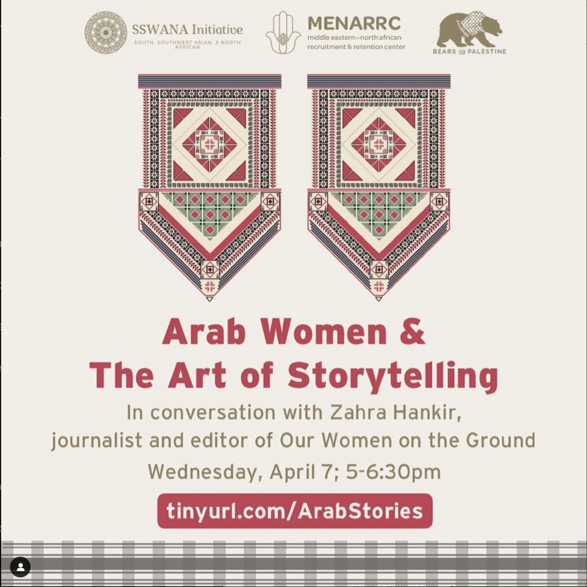 Arab Women and the Art of Storytelling Event