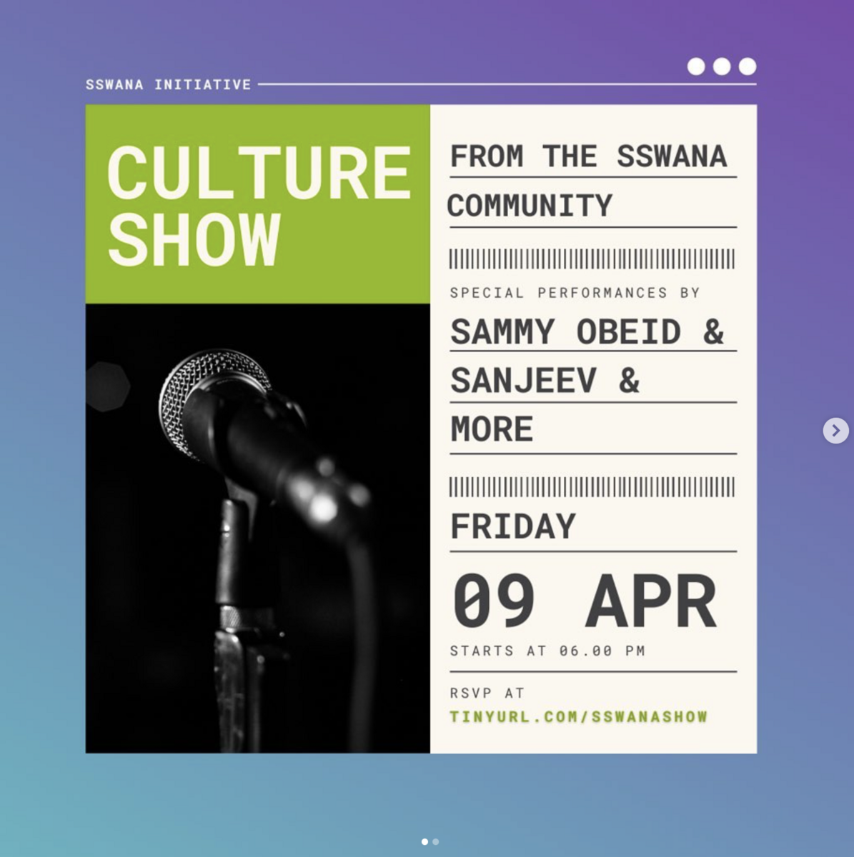 SSWANA Culture Show 2021