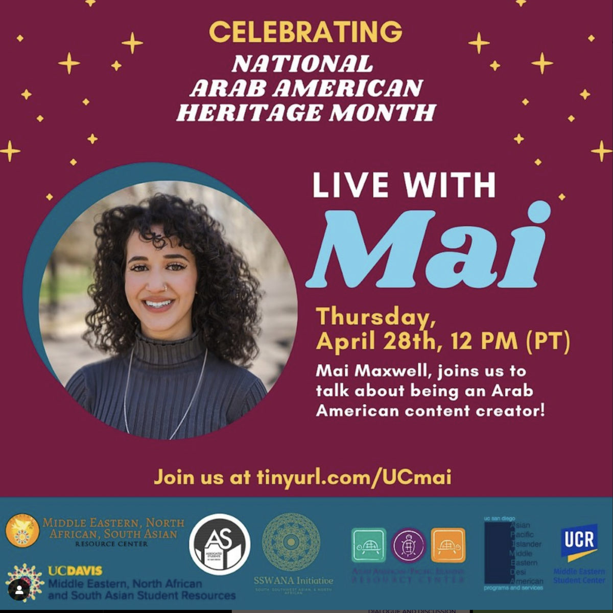 National Arab American Heritage Month Event
