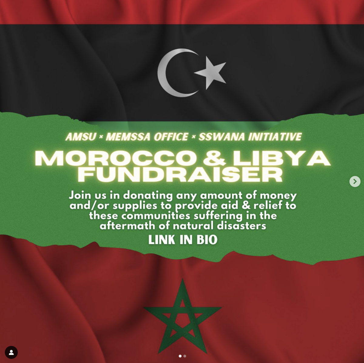 Morocco and Libya Fundraiser