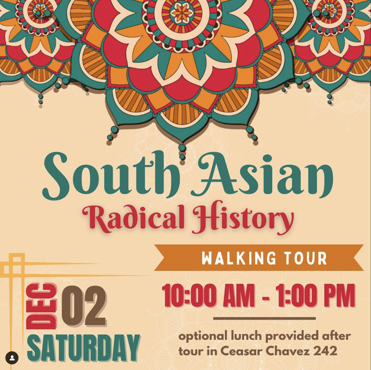 South Asian Radical History Walking Tour