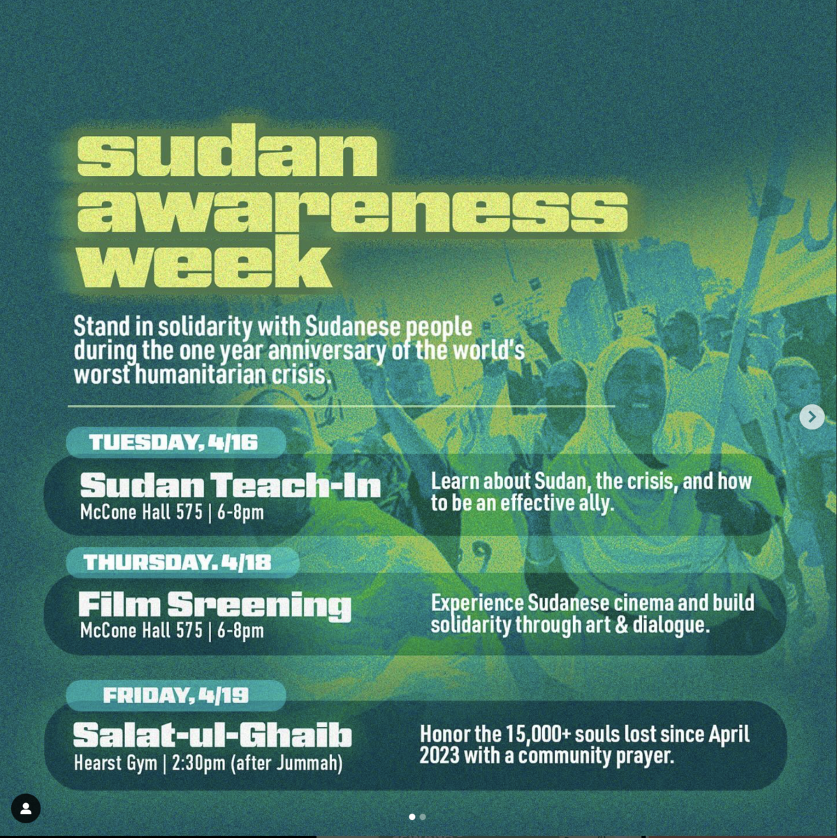 Sudan Awareness Week 2024