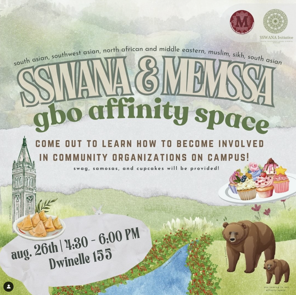 SSWANA and MEMSSA Golden Bear Orientation Event