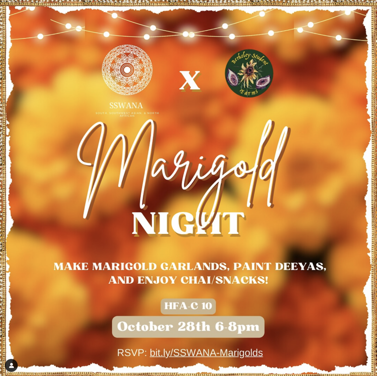 Marigold Garland Event