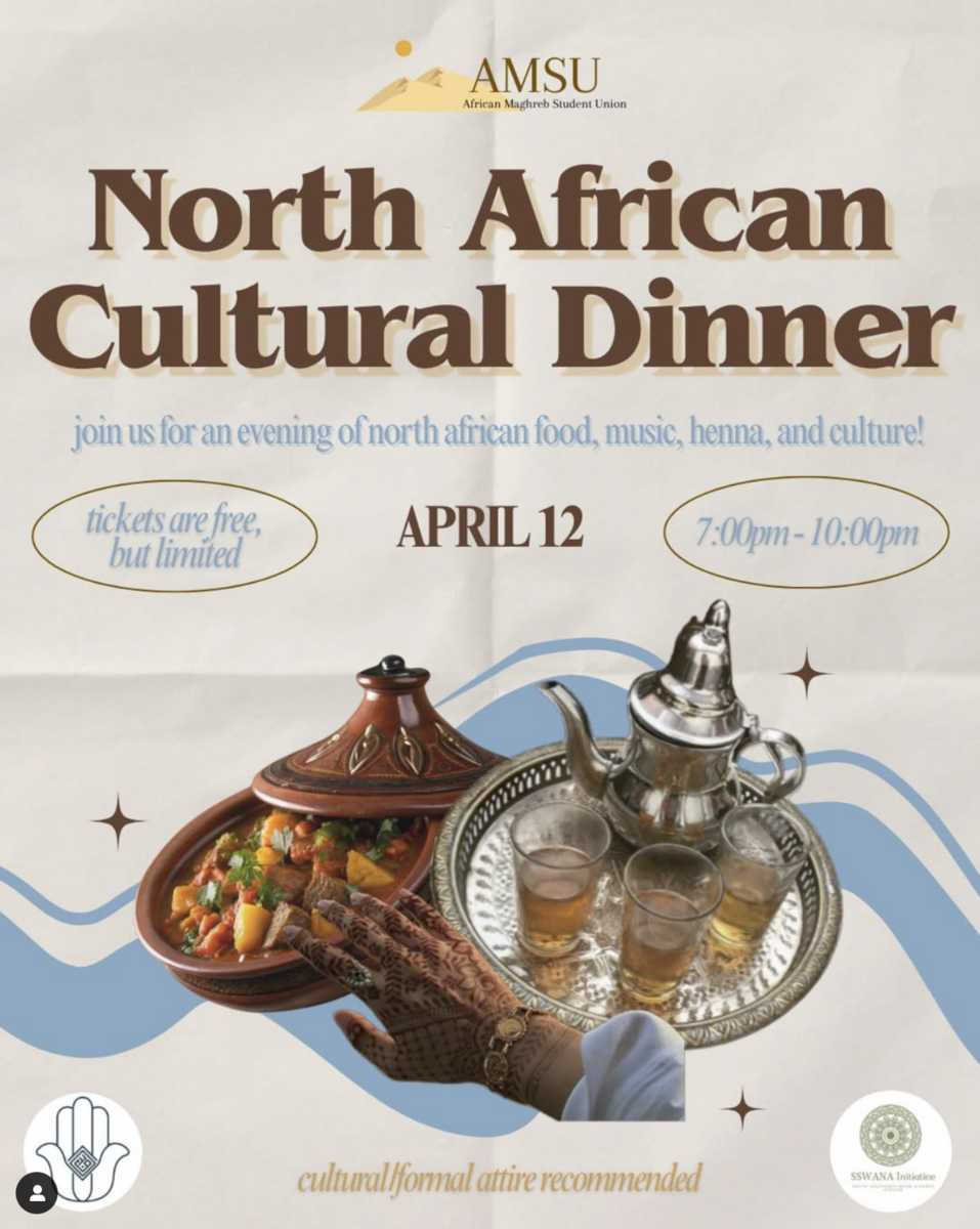 AMSU, SSWANA, and MENARRC Collaborative North African Cultural Dinner