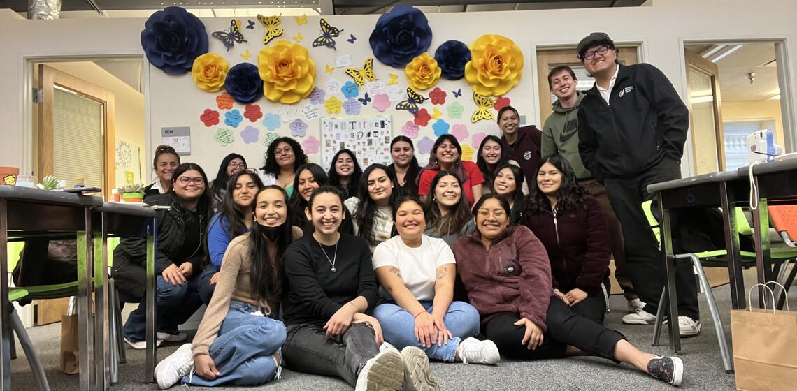 Group photo of CLSD student interns and staff.