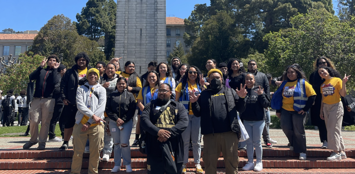 OMAOCh 2023 participants in front of the Campanile