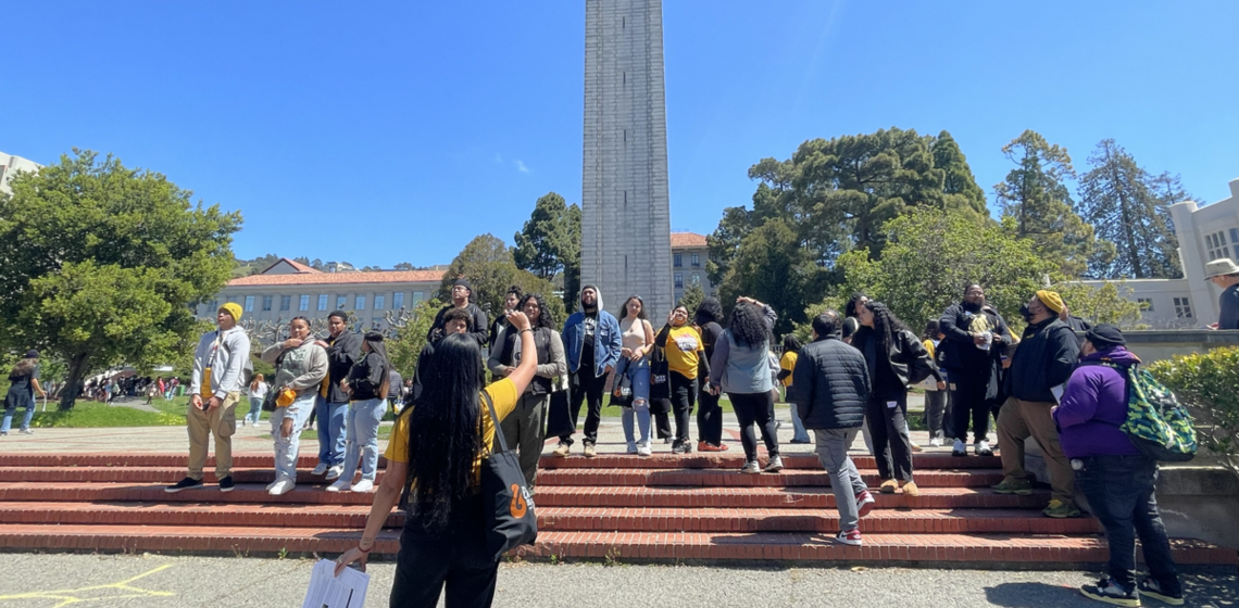 OMAOCH 2023 participants on a campus tour