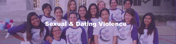 Sexual and Dating Violence Resources Banner