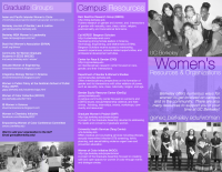 Women's Brochure Front Spring 2016